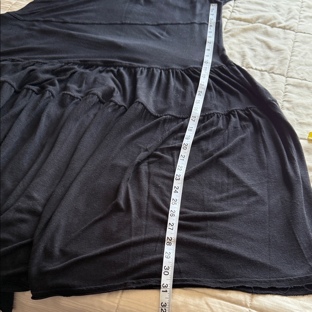 Free People FP Beach Jilly Midi Maxi Dress Black Oversized XS - Picture 9 of 10